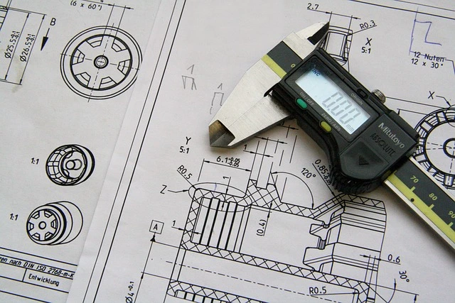 Technical Drawing with Calipers Technical Drawing Calipers